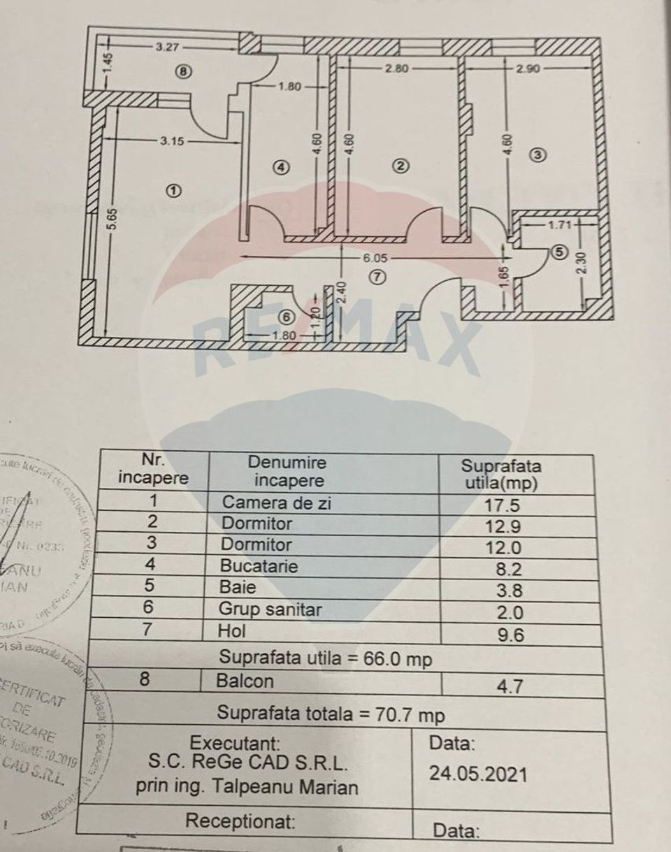 Apartament cu 3 camere de vanzare Titan Sun Park 7, Theodor Pallady