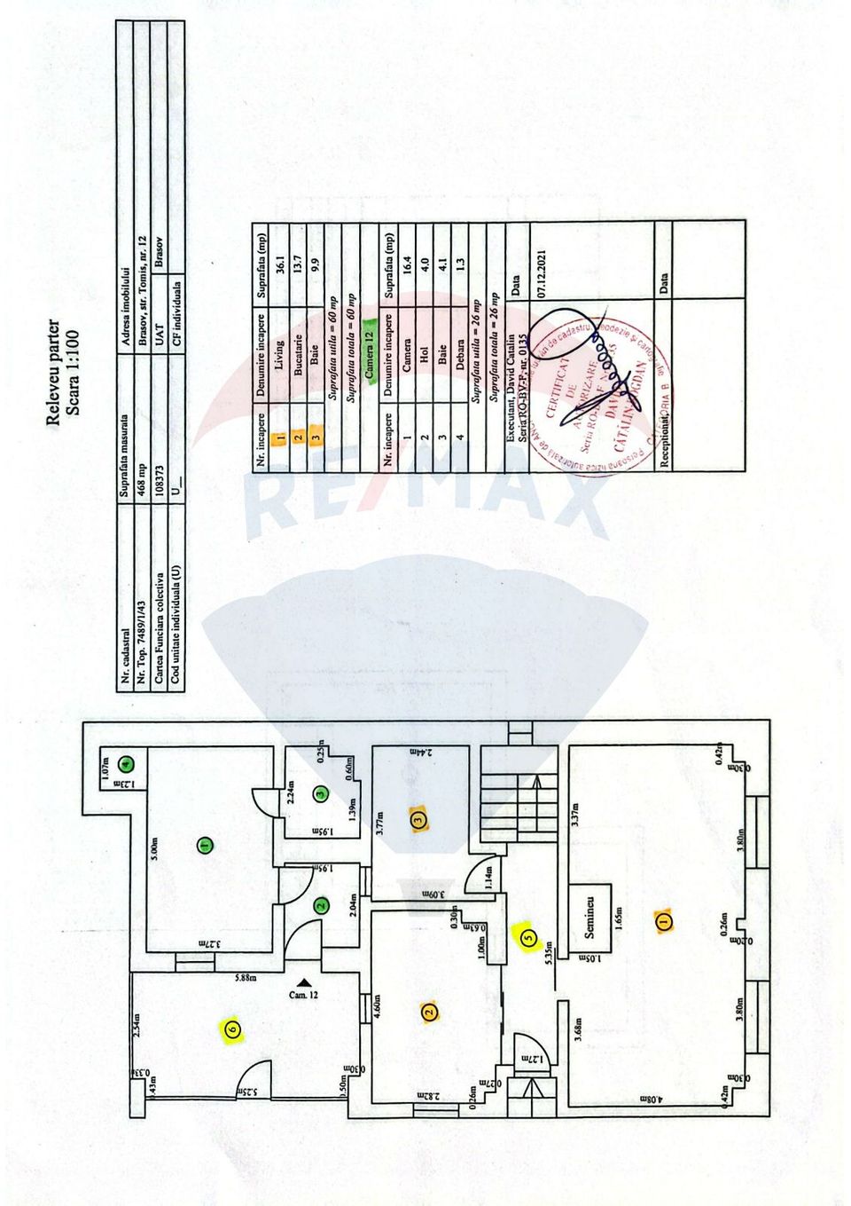 Hotel / Pensiune cu 14 camere/strada Tomis