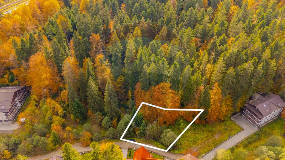 Comision 0 | Teren intravilan de vânzare – Predeal, Brașov 908 mp