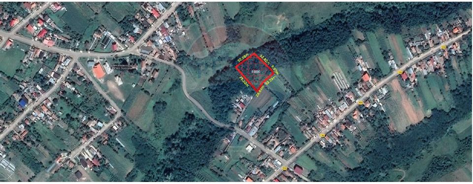 Teren/Padure  3,700mp / partial  intravillan  Tatomiresti