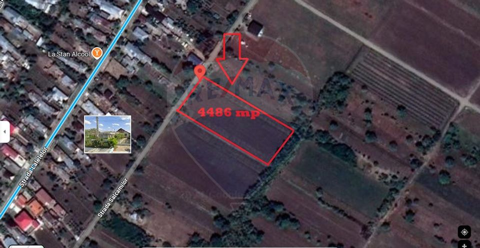 Land 4,486sqm Gologanu / Strada Salcamilor