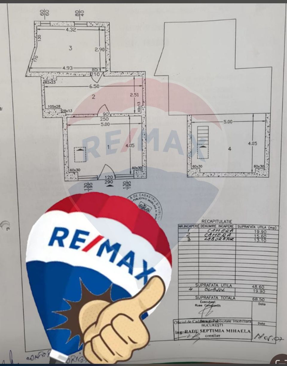 Spațiu comercial de 48.6mp de închiriat în zona Stefan cel Mare