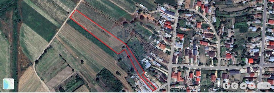 Teren intravilan 4,318mp  in Gologanu / Strada Margaretelor