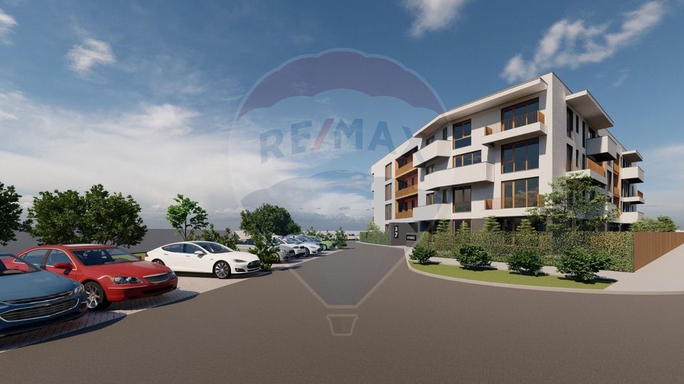 Apartament 2 camere de vanzare 70.42 mp + balcon 9.52mp