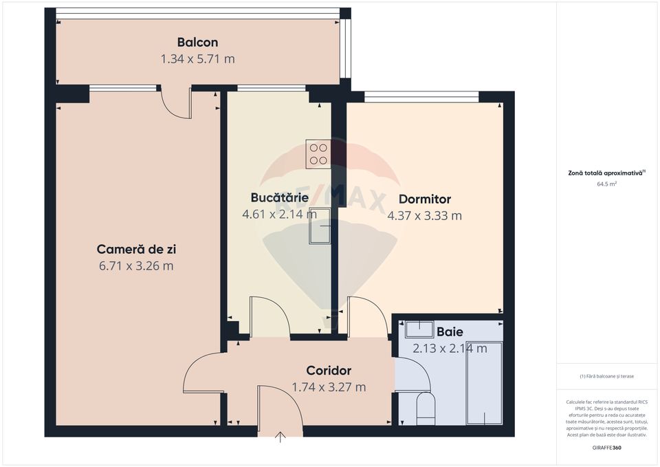 Apartament 2 camere Prima închiriere Centrala Proprie metrou Jiului
