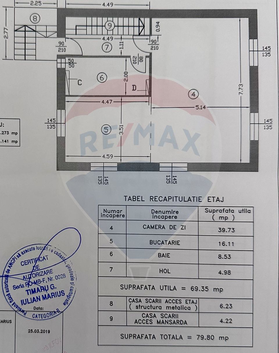 Casă individuală P+1+M, Chiajna – mobilată și utilată, cartier privat