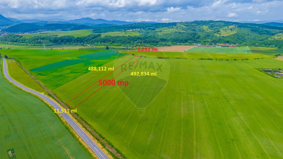 Land 5,000sqm Rasnov / Strada Fara Nume