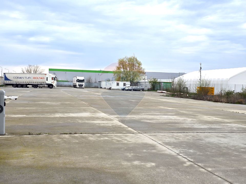 Teren industrial / Platforma betonata Rudeni, deschidere 45 m