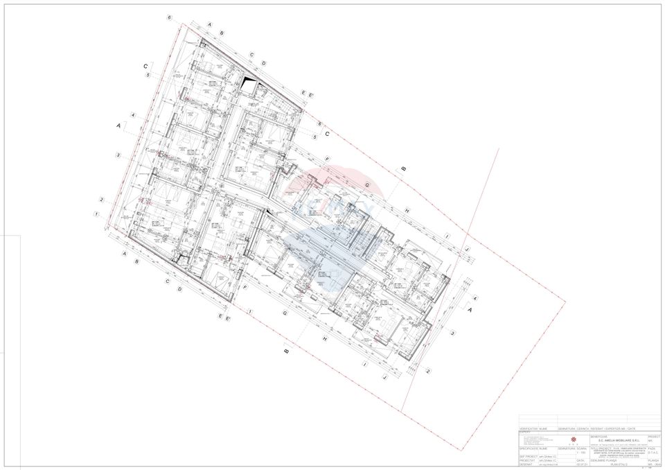 Proiect de vânzare pentru Construcție Bloc de Apartamente Oradea