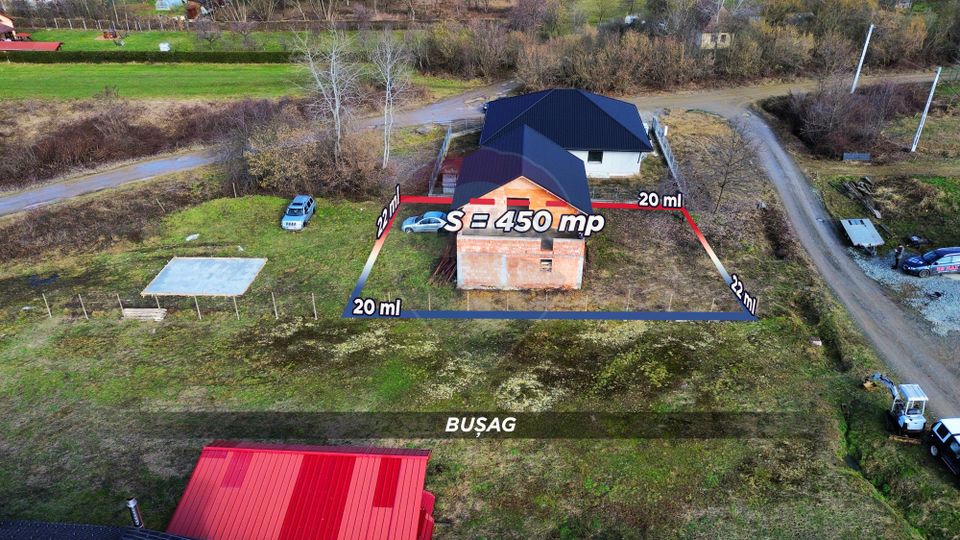 Casă P+M la roșu de vânzare – Tăuții-Măgherăuș