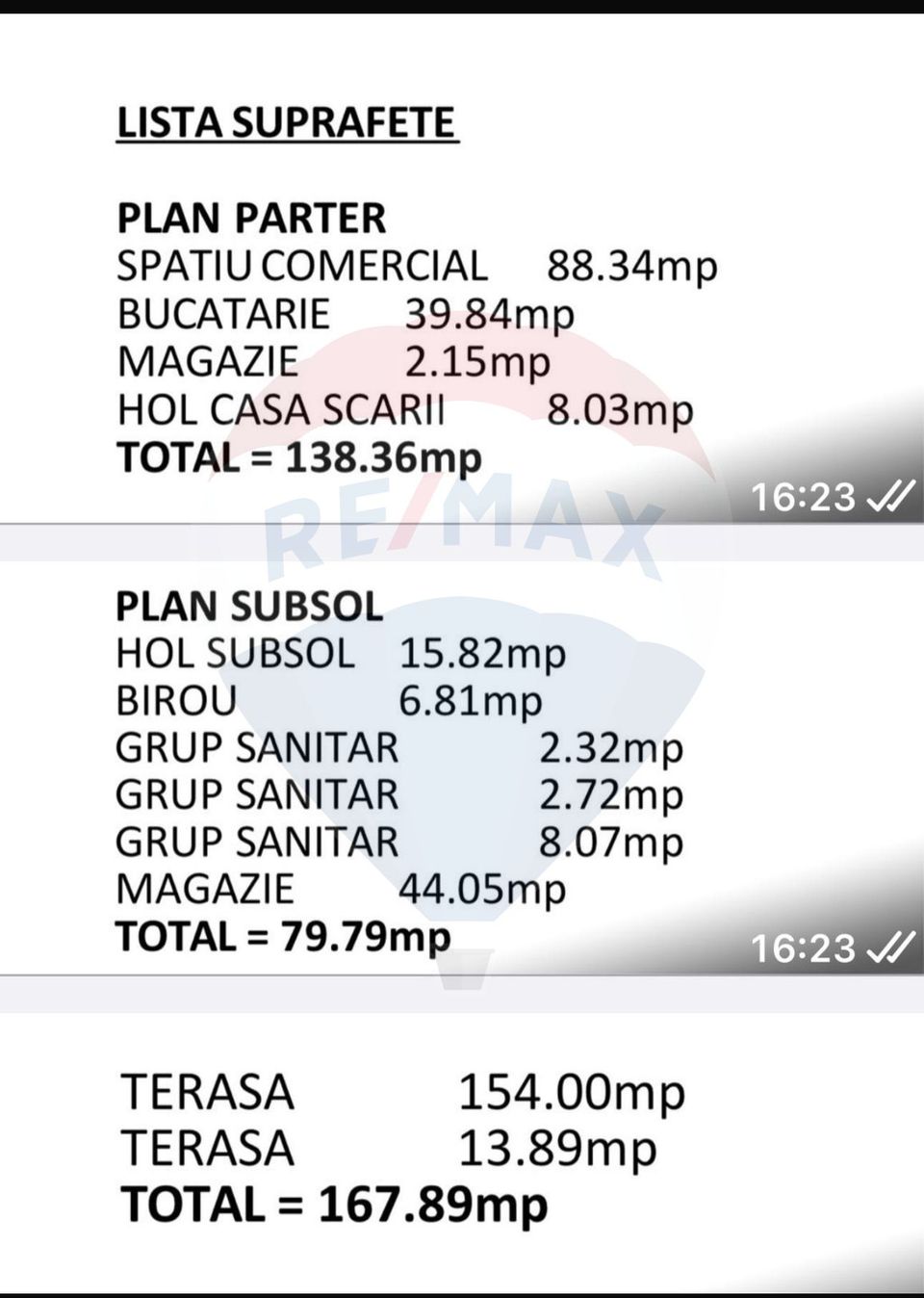 155sq.m Commercial Space for rent, Centrul Civic area
