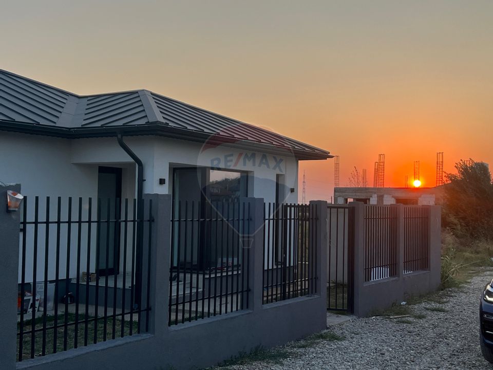 Casă nouă – construcție 2025, parter, comuna Berceni – Str. Primăverii