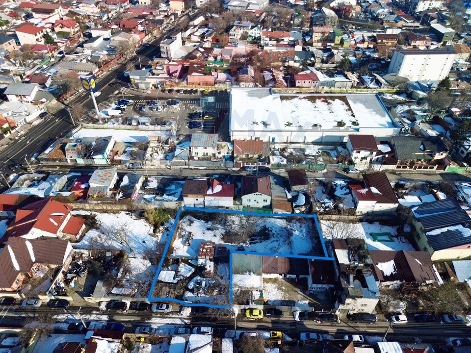 Construction land for sale Rahova-Sălaj Square-LIDL