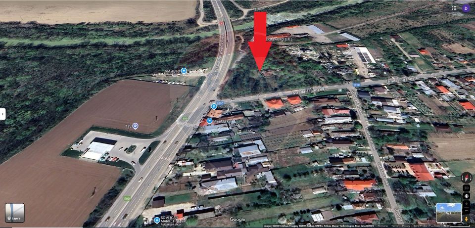 Land 14,165sqm Ciolpani / Soseaua DN1