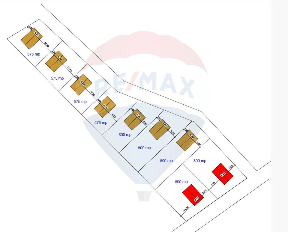 Land 575sqm Gilau / Strada Tăului