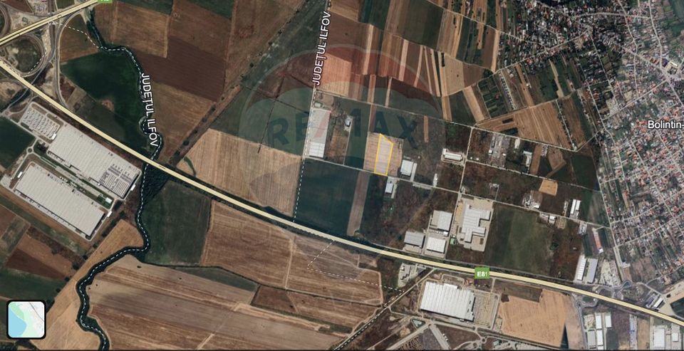 Land 30,270sqm Bolintin-Deal / Strada Rasaritului