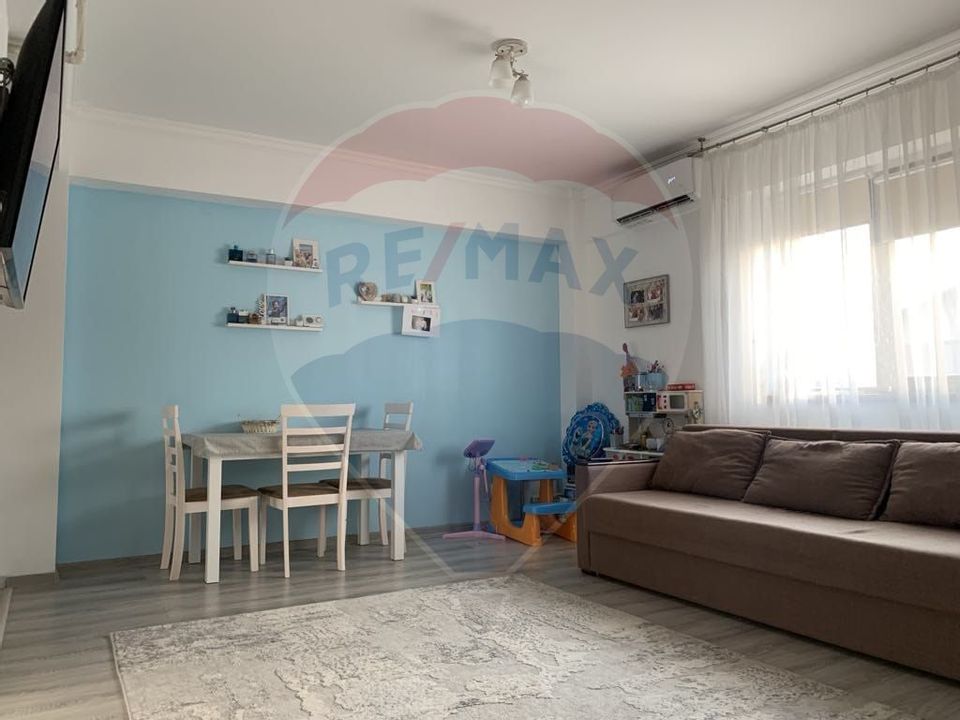 Apartament 2 camere mobilat-utilat complet