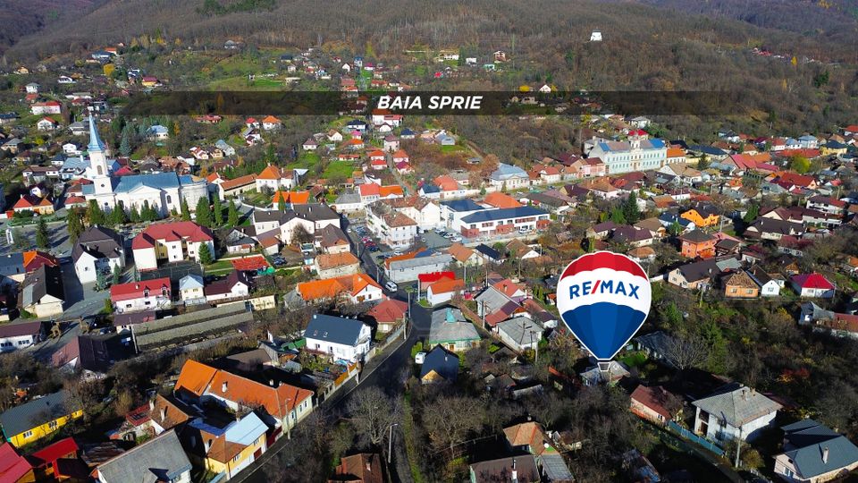Casă cochetă, cu priveliște superbă asupra orașului Baia Sprie
