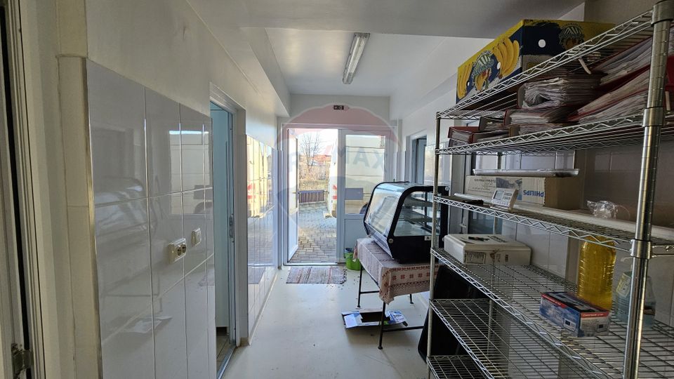 Complex comercial-cofetărie, patiserie pitzerie- Udești, Suceava