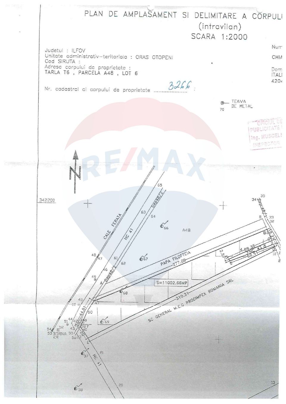 Land 19,700sqm Otopeni / Drumul Garii Odai