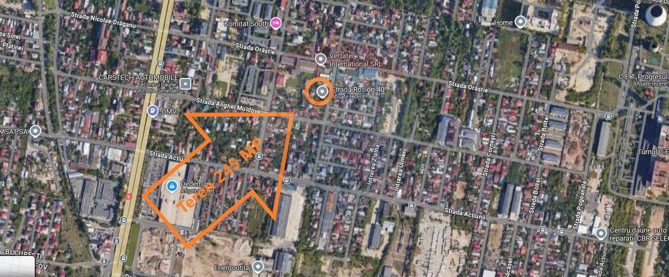 Land 245sqm Strada Rosiori