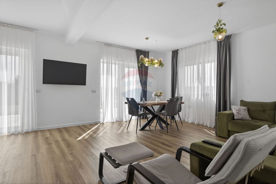 Casă la cheie cu teren 544 mp de vanzare in zona 6 Vanatori,Arad