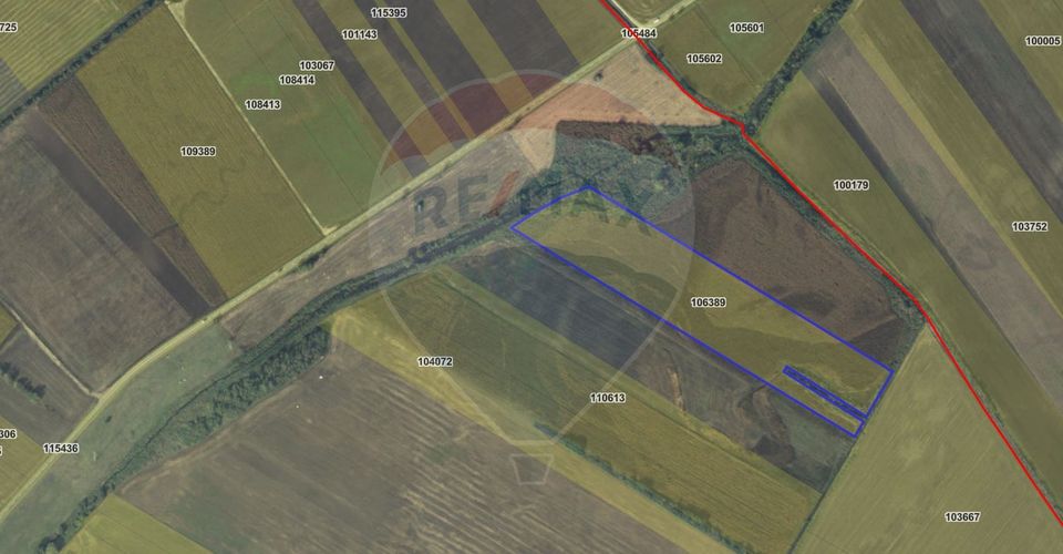 Teren 40,000mp irigabil Codlea / DJ 112A