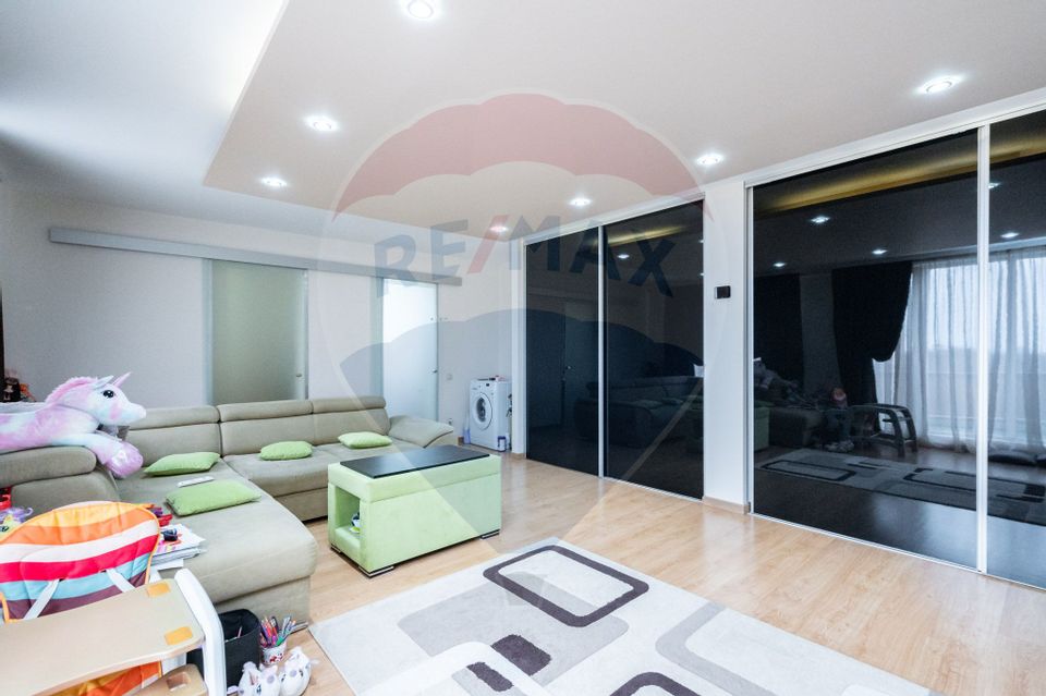 Apartament 2 camere Otopeni cu terasa , mobilat si utilat complet