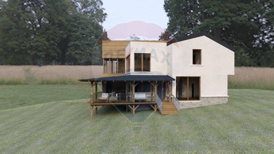 De vânzare casă cu un proiect deosebit, la roșu , Str. Gheorghe Doja