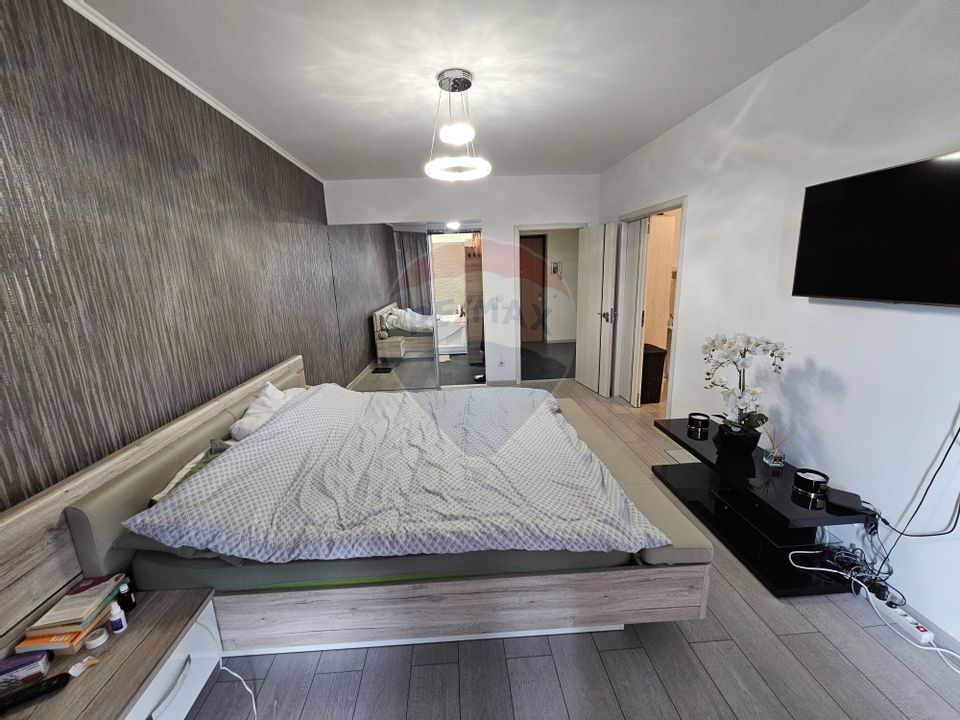 Apartament 3 camere mobilat/utilat de lux  cu terasa - 96.41 mp total!