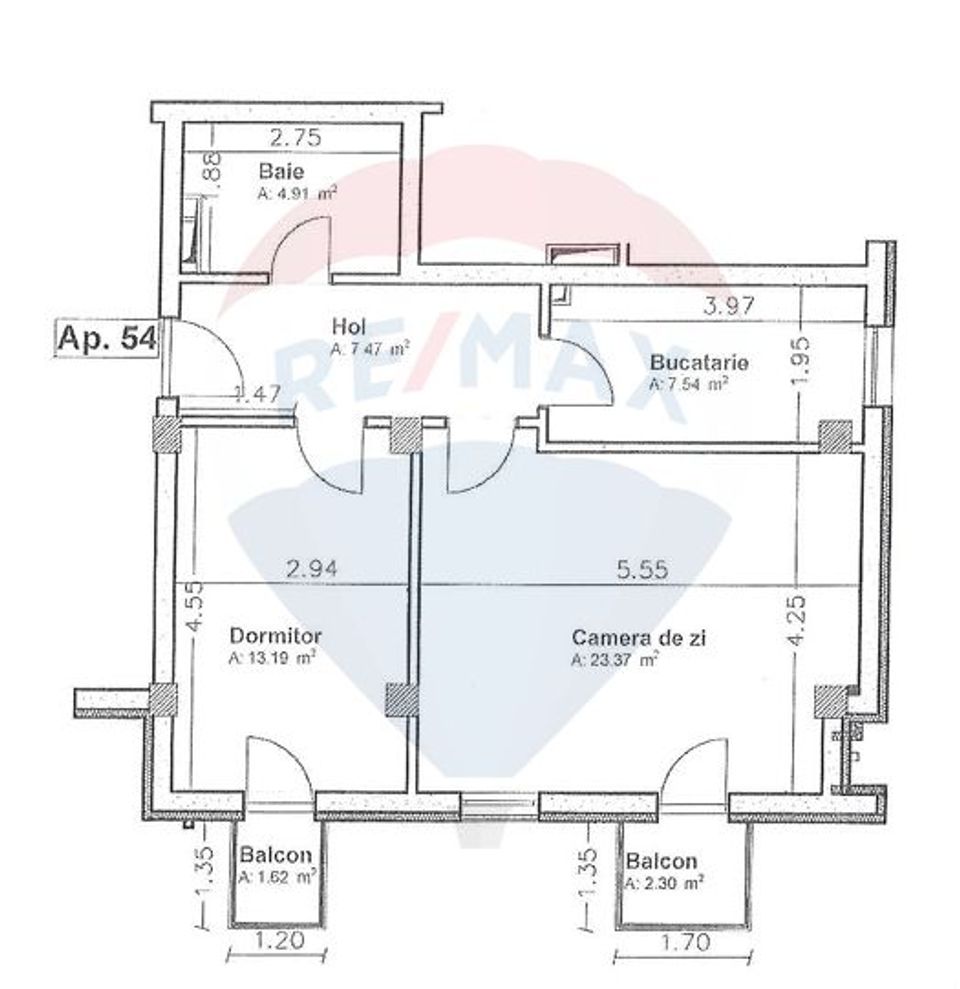 Apartament cu 2 camere de vanzare | Floresti | Parcare inclusa