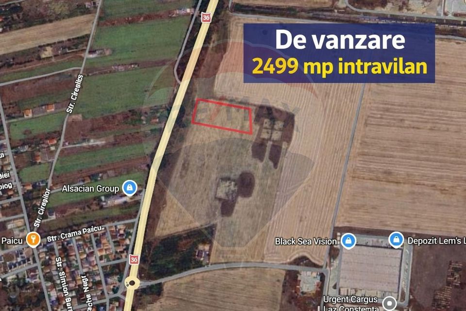 De vanzare teren in Lazu Constanta