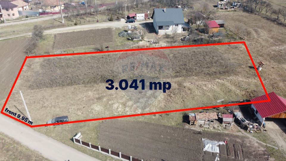 Teren intravilan Aghiresu-Fabrici comuna Aghiresu toate utilitatile