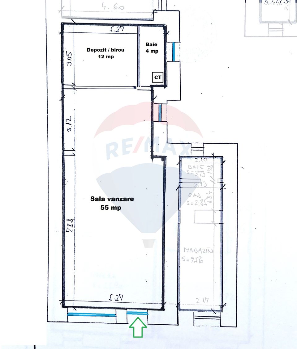 Spațiu comercial de vanzare 132mp Ultracentral Investitie Comision 0%