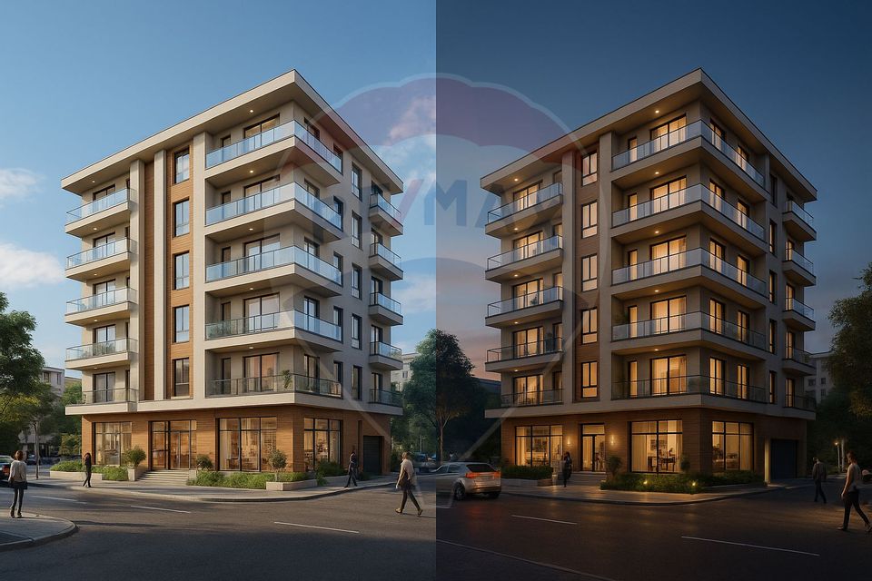 1.800mp Bdul Gh Sincai, proiect autorizat 70 apt, regim S+P+7 in lucru