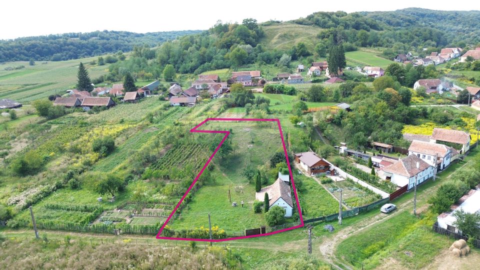 Casă de vacanță în sat săsesc, Moardăș – județul Sibiu, 1138 mp