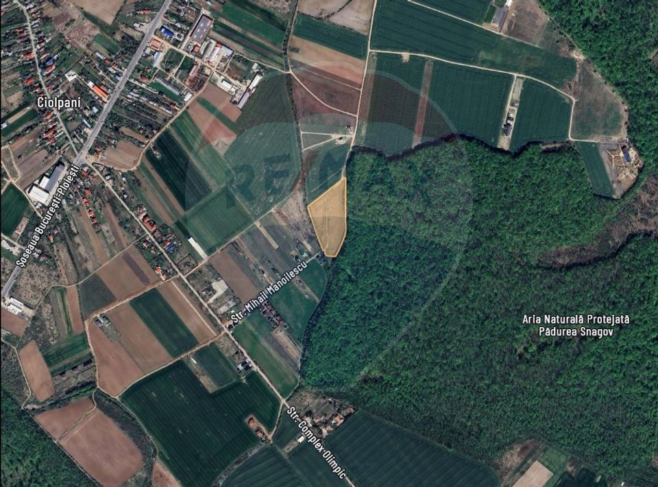 Land 15,897sqm Ciolpani / Strada Mihail Manoilescu