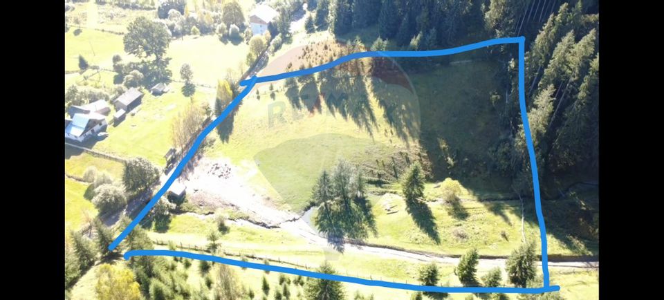 Teren 9555mp, din care 6120m.intravilan Vatra Dornei.