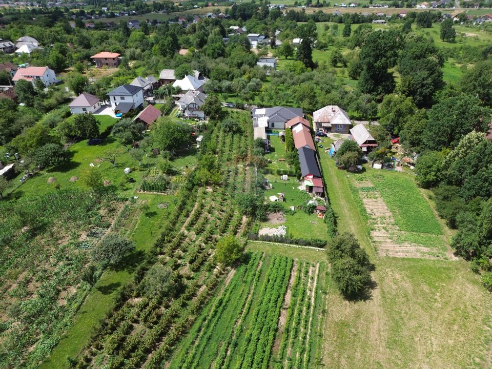 Casă finalizata pe un singur nivel, 14.5 ari teren – Satul Nou de Sus