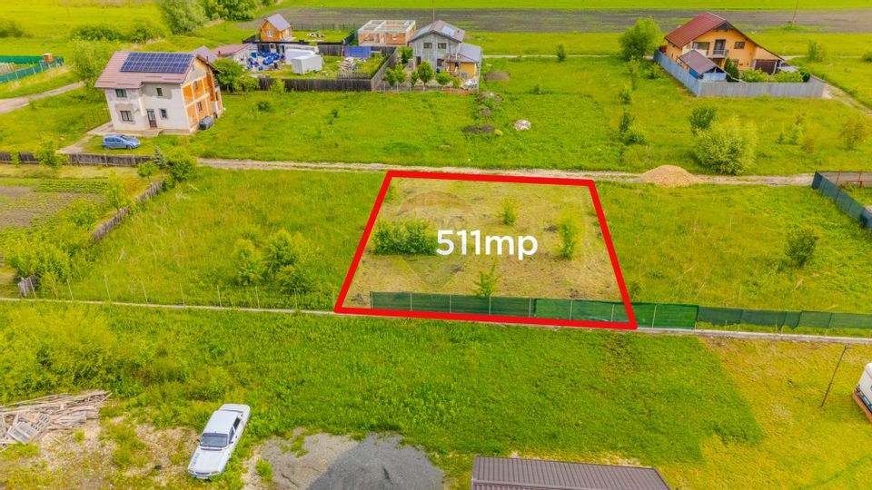 Teren 511mp Bod / Strada Uranus/ Intravilan