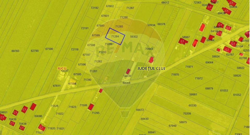 Land 750sqm Jucu de Sus / Strada aviatorilor