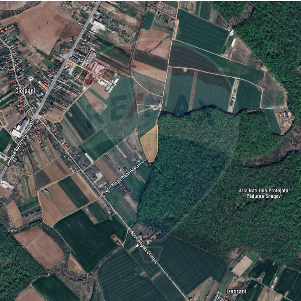 Land 15,897sqm Ciolpani / Strada Mihail Manoilescu