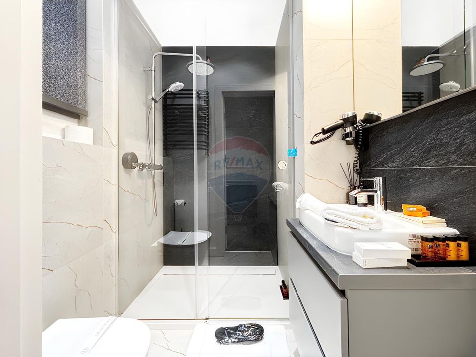 Vedere directă spre Piața Unirii, finisaje lux, apart. chirie, 97.6 mp