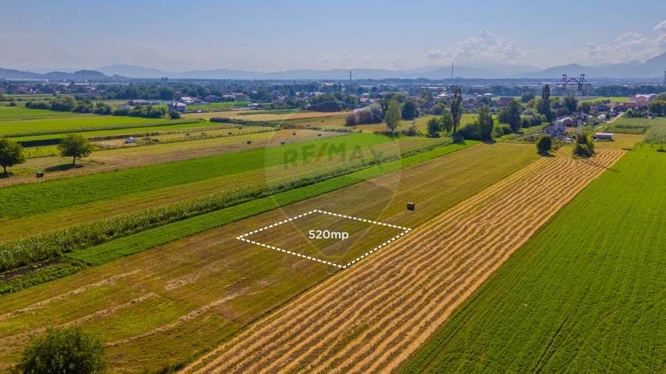 Teren 520mp Brasov / Stupini-Pârâul Rece COMISION 0%
