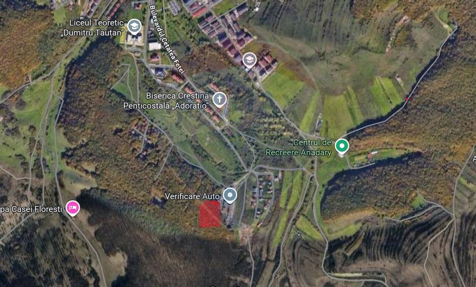 Teren 5,450mp Floresti în proximitatea străzii Alexandru cel Mare