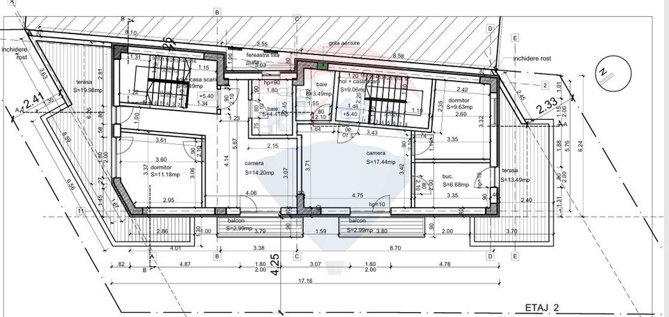 Vanzare duplex P+1+2 retras