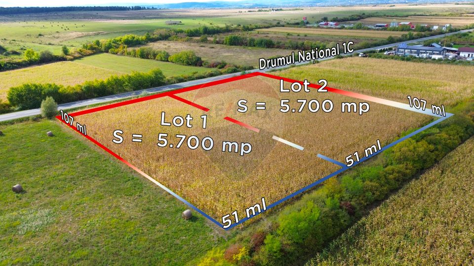 Un lot de teren sau parcela intreaga de Vanzare sau schimb cu AP