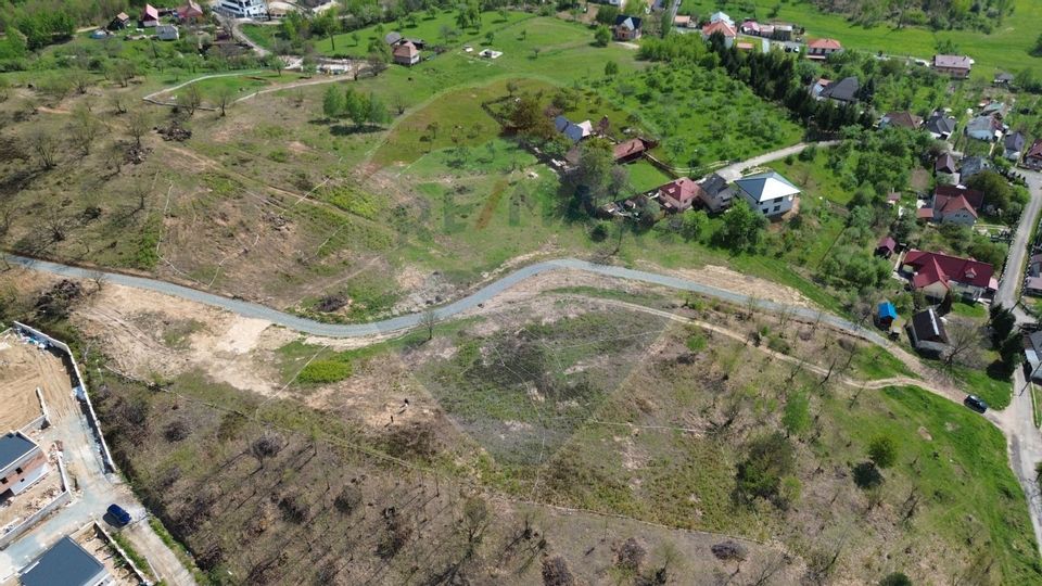 Teren 635mp Baia Mare / Strada Fragilor cu vedere panoramica