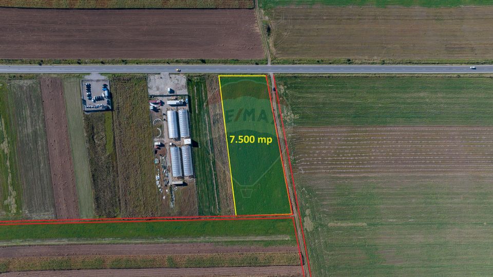 Teren comercial / industrial | 7,500mp Strada Zizinului | Tarlungeni