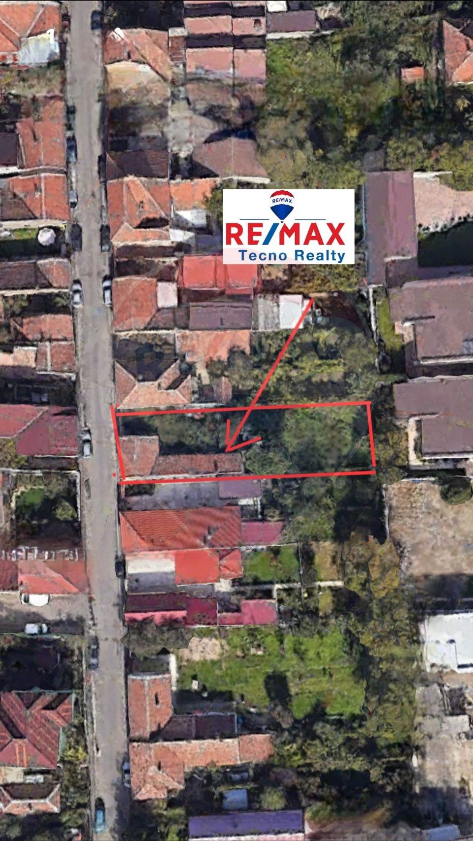 Teren intravilan 572mp cu utilitati trase Zona Tabacovici